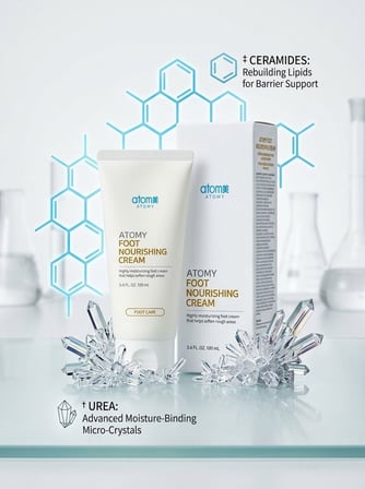 Atomy Foot Nourishing Cream Üre ve Seramid İçerikli Ayak Bakım Kremi 100 ml