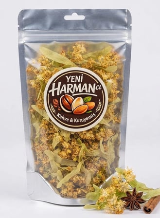Yeni Harmancı Doğal Çiçek İhlamur 50 Gr. – Özenle Seçilmiş Yoğun Aromalı İhlamur Çiçeği