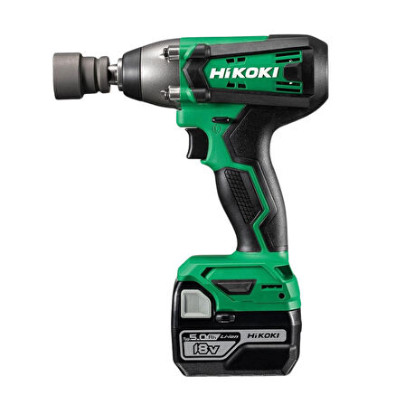 Hikoki WR18DF-5.0 18V/5.0Ah 220Nm 1/2" Çift Akülü Şarjlı Darbeli Somun Sıkma