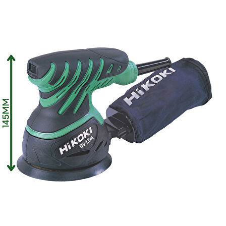 Hikoki SV13YA 125mm 230W Profesyonel Eksantrik Zımpara Makinesi