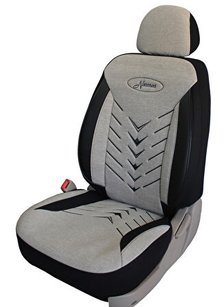Alfa Romeo Junior Ibrida Uyumlu Keten Kumaş Oto Koltuk Kılıfı