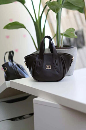  Acı Kahve Tutma Saplı Pouch El Çantası