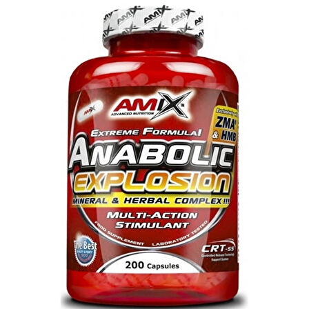 AMIX Anabolic Hmb Tribulus Explosion 200 Caps.