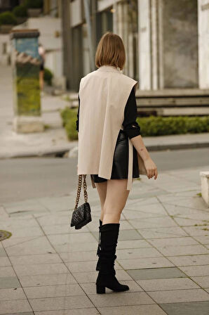 Sasha Çizgili Yelek TNS-4457