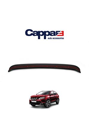 Nissan Qashqai Arka Tampon Eşiği Koruma Akrilik (Abs) Piano Black 2014-2016