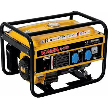 Kama KGL3500C Benzinli Jeneratör 3,5 KVA
