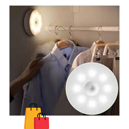 Cata CT-5180 Sensörlü Mıknatıslı LED Orijinal Kabinet Armatür Yeni Tasarım