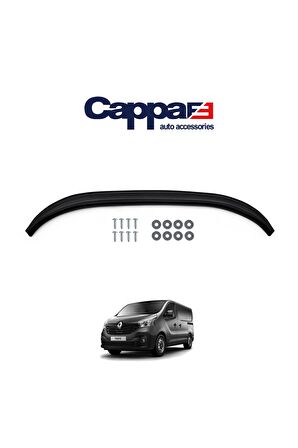 Renault Trafic Ön Tampon Lip Eki Karlık Akrilik (Abs) Piano Black 2014 Ve Sonrası