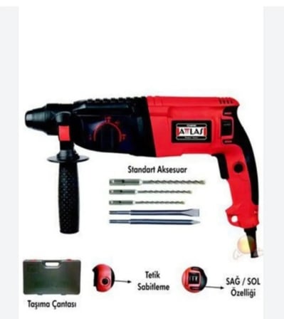 ATP 810 Profesyonel Kırıcı Delici Matkap 800W 26mm Çantalı