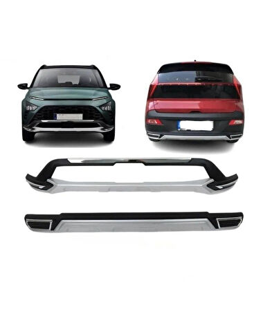 YMTRADE 2021+ Hyundai Bayon On Arka Koruma