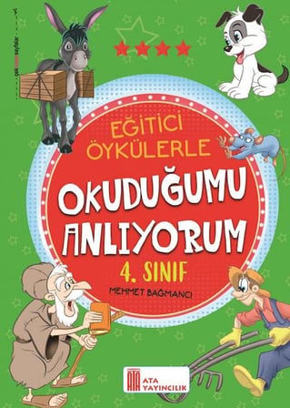 4.Sınıf Okuduğumu Anlıyorum-Neşeli Matematik Öyküleri- Tüm Dersler Soru Bankası (Boya Seti Hediyeli)