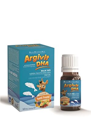 ARGİVİT DHA DAMLA BALIK YAĞI 10 ML