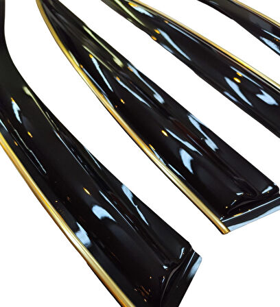 Honda Jazz Gold Kromlu Cam Rüzgarlığı  2012-2014 Arası
