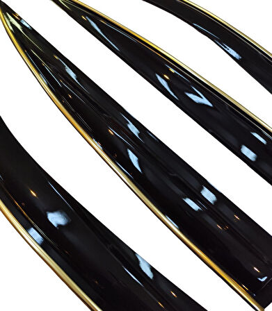 Honda Jazz Gold Kromlu Cam Rüzgarlığı  2012-2014 Arası