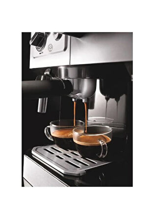 Delonghi BCO420 Metal Combo Espresso, Cappuccino, Filtre Kahve Makinası
