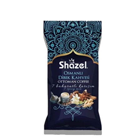 Shazel Osmanlı Dibek Kahvesi Ofis Seti 20 G X 10 Adet
