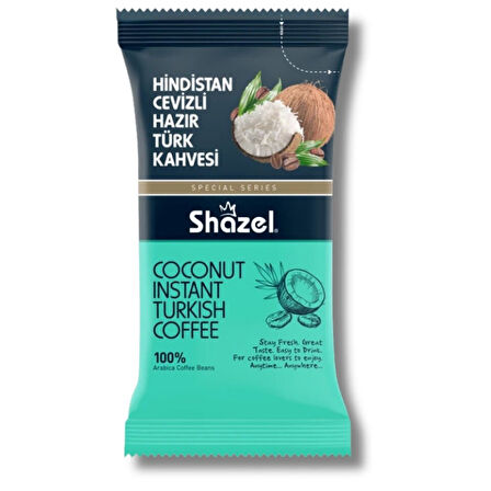 Shazel Hindistan Cevizli Hazır Türk Kahvesi