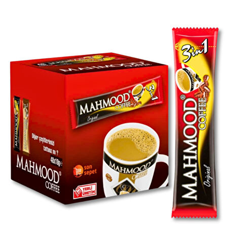 Mahmood Coffee 3'ü 1 Arada Hazır