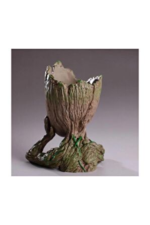 Galaksinin Koruyucuları Baby Groot Figür Düşünen Saksı Kalemlik Pla Büyük 15 cm