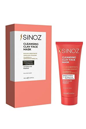 Sinoz Arındırıcı Kil Maskesi 100ml