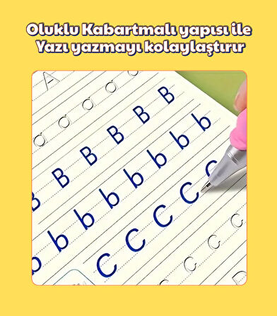 Sayıları Öğreten Oluklu (Kabartmalı) Kitabı | Sihirli Yazı Defterleri | Çocuk Aktive Eğitici Kitap