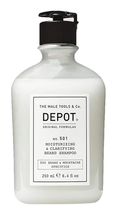 Depot No. 501 Moisturizing & Clarifying Nemlendirici Sakal Şampuanı 250 ml
