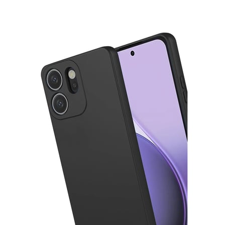 Oppo Reno 14F First Silikon - Siyah