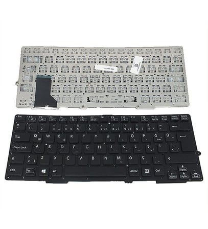 Sony Vaio SVS13112ENB Klavye Türkçe Siyah