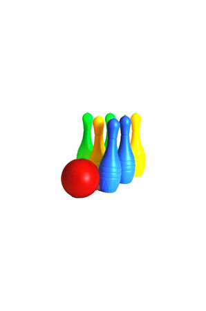 Gül Toys Gl1 Bowling Seti Eğitici Eğlendirici Plastik Bowling Oyunu Seti - Renkli Renk