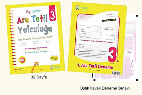 3.Sınıf Kasım Ara Tatil+Resfebe(Deneme Hediyeli)