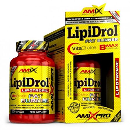 AMIX LipiDrol Fat burner yağ yakıcı / 120 Caps