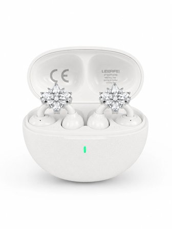 Küpeli Kablosuz Bluetooth Kulaklık Uzun Süreli Şarj Özellikli
