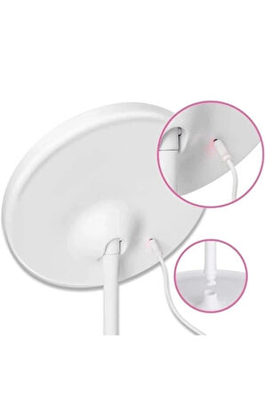 Dokunmatik Led Işıklı Usb Li Yuvarlak Masa Üstü Makyaj Aynası Makyaj Aynası Ledli