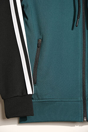 Unisex Dalgıç Kumaş Spor  Çocuk Eşofman Takımı ESF.2525-Z