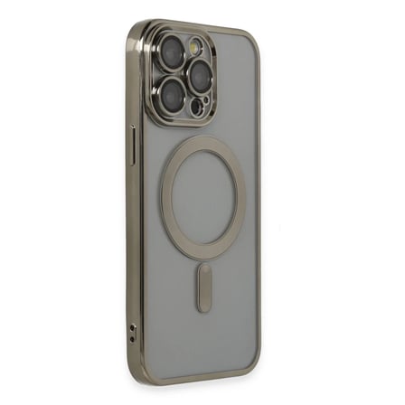 Apple iPhone 14 Pro Max Kılıf Kross Magneticsafe Kapak - Titan Gri