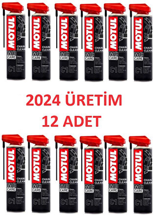 Motul C1 Zincir Bakım Ve Temizleme Spreyi 12 x 400 ML