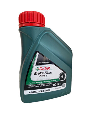 Castrol Brake Fluid Dot 4 Protector Series Fren Hidroliği  500 ML