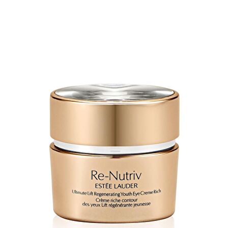 Estee Lauder Re-Nutriv Ultimate Lift Regenerating Youth Eye Crème Rich 15ML Göz Kremi Anti-age