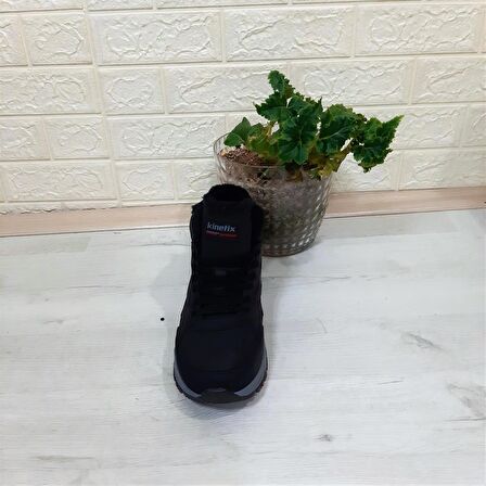 Kinetix Arctıc Pu Siyah Kaymaz Taban Kürklü Erkek Bot