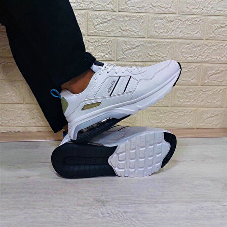 Kinetix Pagol Pu Beyaz Fuspetli Air Atom Taban Spor Ayakkabı