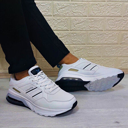 Kinetix Pagol Pu Beyaz Fuspetli Air Atom Taban Spor Ayakkabı