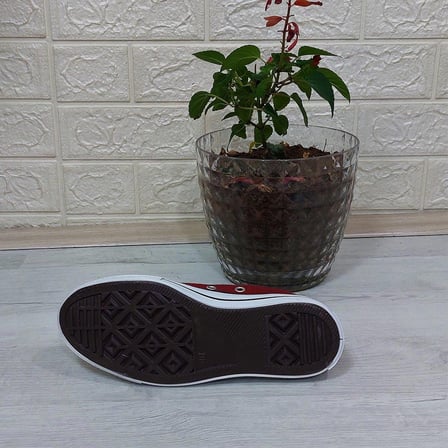 Fiyra 554 Bordo Kısa Unisex Sneaker Keten Spor Ayakkabı