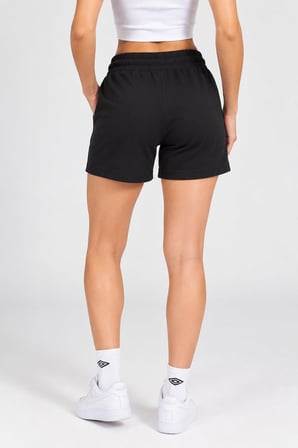 UMBRO Lotus Kadın Siyah Pamuklu Spor Şort - VE0062
