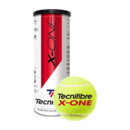 Tecnifibre X-One 4 Adet 3’lü Tenis Topu Kampanyası