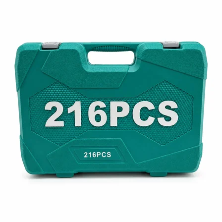 216PCS LOKMA SETİ LOKMA - SOKET - BİTS ADAPTÖR - 3AD.CIRCIR KOLU PLASTİK ÇANTALI (4490)