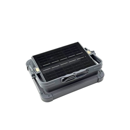Lunaev IP66 Güneş Enerjili LED Işık Solar Projektör - Powerbank Çakarlı Kamp - Dış Mekan Ps - D002A