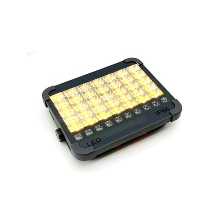 Lunaev IP66 Güneş Enerjili LED Işık Solar Projektör - Powerbank Çakarlı Kamp - Dış Mekan Ps - D002A