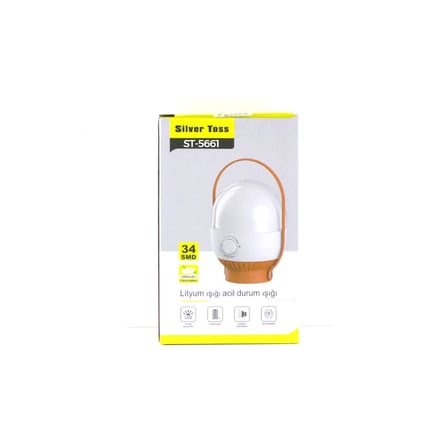 Lunaev 34 LED Kamp Lambası - Fener USB Şarjlı Ayarlanabilir Işık 4.8W - 2400mAh St - 5661