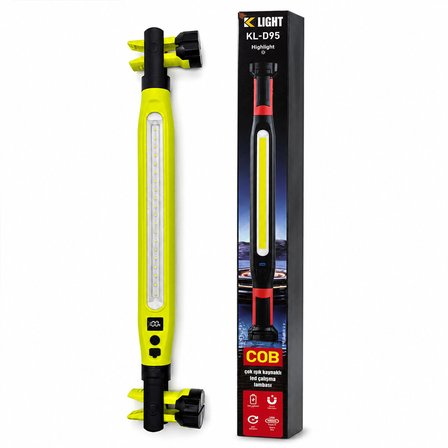 MIKNATISLI TYPE-C ŞARJ - DİJİTAL GÖSTERGE 360° DÖNEBİLEN GÖVDE - ASKI KANCA - ÇİFT RENK - 52.5CM EL 