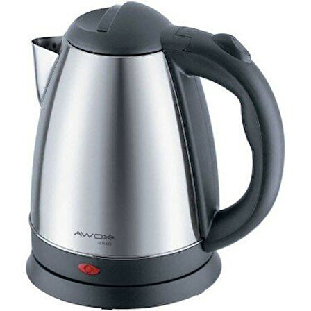 AWOX ARMADA ÇELİK KETTLE 1.8LT MENTEŞE KİLİT İNOX KAPAK 360° DÖNEBİLEN GÖVDE OTOMATİK KAPANMA (4490)